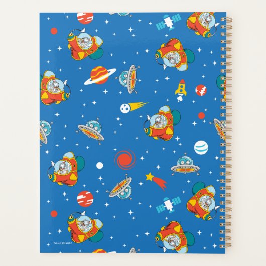 Dr. Seuss | Kat in het Pet Ruimtepatroon Planner (Achterkant)