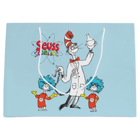 Dr. Seuss | Kat in het Pet Seuss Science Groot Cadeauzakje (Voorkant)