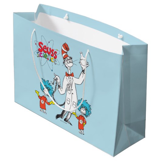 Dr. Seuss | Kat in het Pet Seuss Science Groot Cadeauzakje (Achterkant Gekanteld)