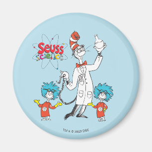 Dr. Seuss   Kat in het Pet Seuss Science Magneet