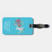 Dr. Seuss | Kat in het Pet Universe Explorer Bagagelabel (Achterkant horizontaal)