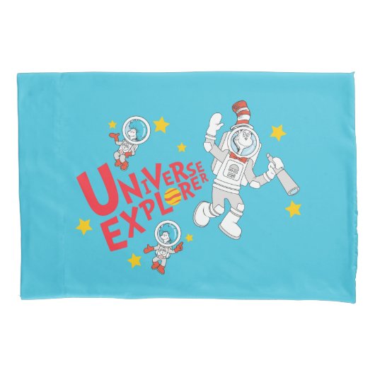 Dr. Seuss | Kat in het Pet Universe Explorer Kussensloop (Voorkant)