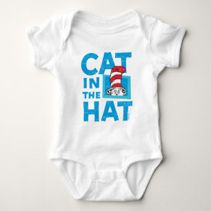 Dr. Seuss Katten in de Logo van de Pet - Vintage Romper