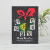 Dr. Seuss | Kerstmis Familie Fotokaart (Staand voorkant)