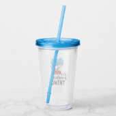 Dr. Seuss | Leraar Het is een kleuterschool ding Acryl Drinkbeker (Achterkant)