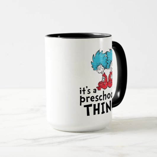 Dr. Seuss | Leraar Het is een kleuterschool ding Mok (Voorkant rechts)