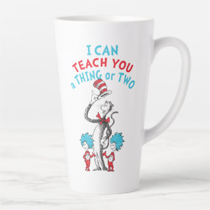 Dr. Seuss Leraar, ik kan je een en ander leren Latte Mok