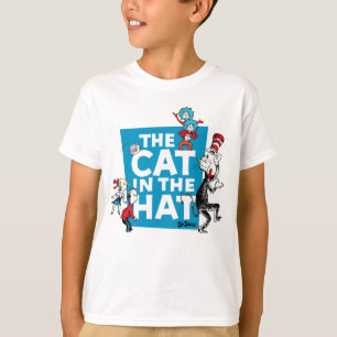 Dr. Seuss Logo Kat in de Hoed - Personages T-shirt