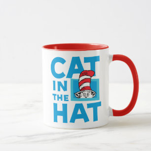 Dr. Seuss   Logo van de Kat in de Hoed Mok