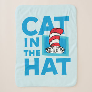 Dr. Seuss   Logo van de Kat in de Hoed Sherpa Deken