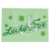 Dr. Seuss | Lucky Fox in zijn Ierse Sokken Groot Cadeauzakje (Achterkant)