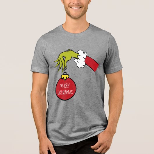 Dr. Seuss | Merry Grinchmas Tri-Blend Shirt (Voorkant)