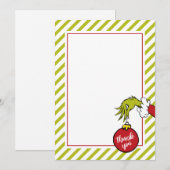 Dr Seuss | Oh Boy Grinch Baby shower Merci (Devant / Derrière)