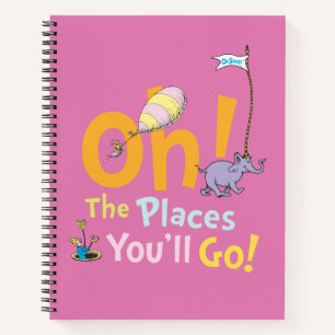 Dr. Seuss Oh! De Plaatsen Parade Notitieboek