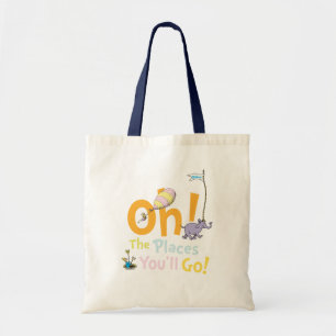 Dr. Seuss Oh! De Plaatsen Parade Tote Bag