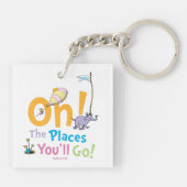 Dr. Seuss | Oh, de plaatsen waar je gaat! Sleutelhanger (Achterkant)