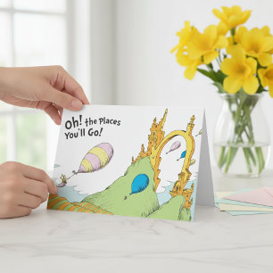 Dr. Seuss Oh, de plaatsen waar je zult gaan! Kaart