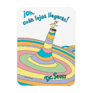 Dr. Seuss Oh, de ver hoe ver je komt! Magneet