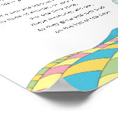 Dr. Seuss | Oh, het bordje van het gastenboek Poster (Hoek)