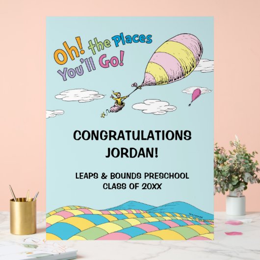 Dr Seuss | Oh, les endroits où vous irez ! Diplôme (Mariage)