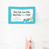 Dr Seuss | One Fish - Bannière Baby shower garçon (Insitu)