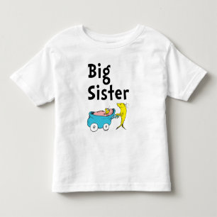 Dr. Seuss One Fish Two Fish Grote Zus Kinder Shirts