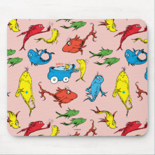 Dr. Seuss   One Fish Two Fish Patroon Muismat