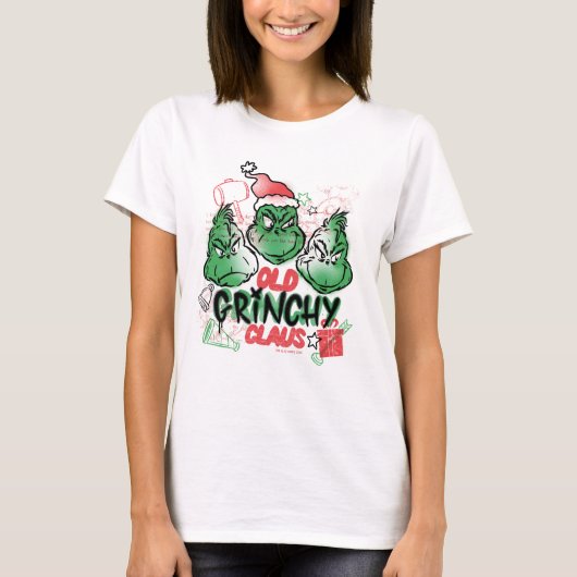 Dr. Seuss | Oude Grinch-clausule T-shirt (Voorkant)