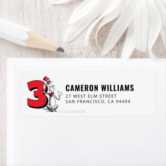 Dr. Seuss - Personages | Kinderverjaardag Etiket (Insitu)