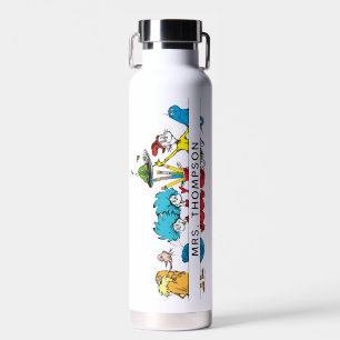 Dr. Seuss-personages & naam leraar Waterfles