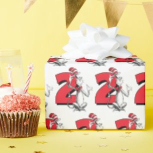 Dr. Seuss - personages   Verjaardag kinderen Cadeaupapier