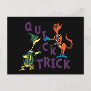 Dr. Seuss Quick Trick Halloween Graphic Briefkaart