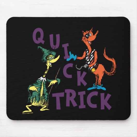 Dr. Seuss | Quick Trick Halloween Graphic Muismat (Voorkant)