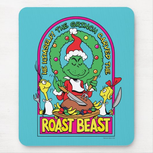 Dr. Seuss | Roast Beast Graphic Muismat (Voorkant)