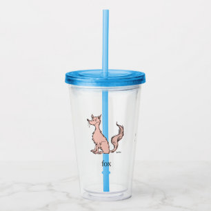 Dr. Seuss Roze Vos Acryl Drinkbeker