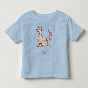 Dr. Seuss Roze Vos Kinder Shirts