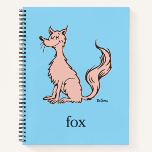 Dr. Seuss Roze Vos Notitieboek
