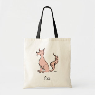 Dr. Seuss Roze Vos Tote Bag