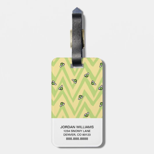 Dr. Seuss | Sam-I-Am Holding Sign Bagagelabel (Achterkant verticaal)