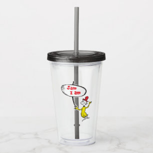 Dr. Seuss Sam-I-Am met bord Acryl Drinkbeker