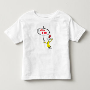 Dr. Seuss Sam-I-Am met bord Kinder Shirts