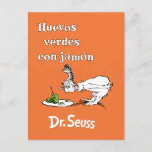 Dr. Seuss Spaanse Groene Eieren met Ham Briefkaart