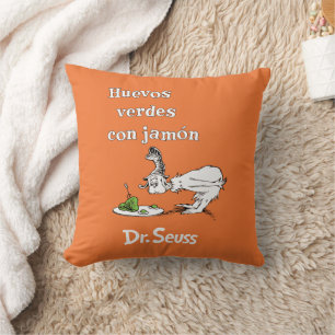 Dr. Seuss Spaanse Groene Eieren met Ham Kussen