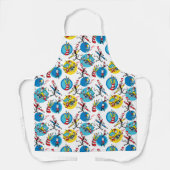 Dr. Seuss| Tekens met penpatroon Schort (Voorkant)