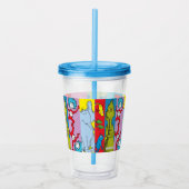 Dr. Seuss | tekensegment Acryl Drinkbeker (Rechts)