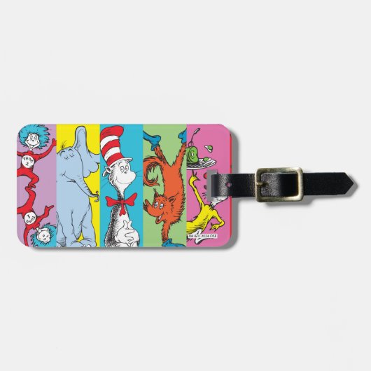 Dr. Seuss | tekensegment Bagagelabel (Voorkant horizontaal)