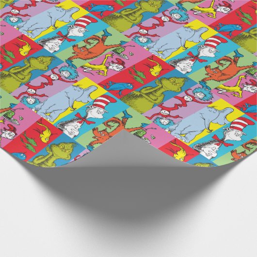 Dr. Seuss | tekensegment Cadeaupapier (Hoek)