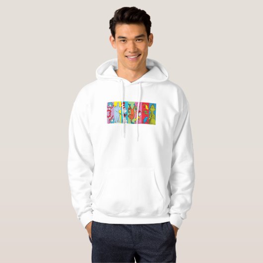 Dr. Seuss | tekensegment Hoodie (Voorkant volledig)