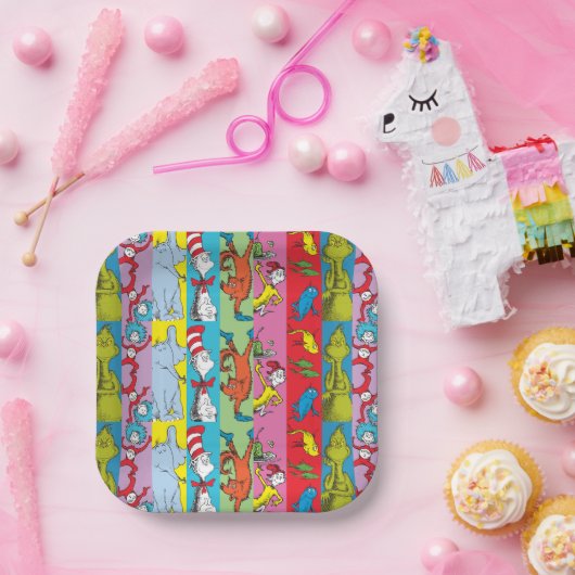 Dr. Seuss | tekensegment Papieren Bordje (Feest)