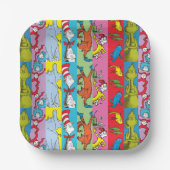 Dr. Seuss | tekensegment Papieren Bordje (Voorkant)